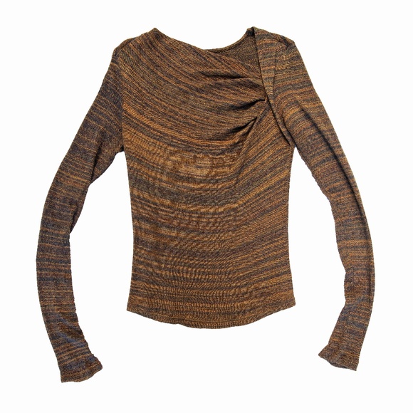 Unique Brown Long Sleeved Isabel Marant Sweater - Picture 1 of 12